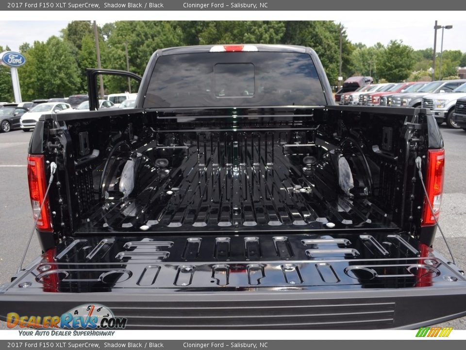 2017 Ford F150 XLT SuperCrew Shadow Black / Black Photo #6