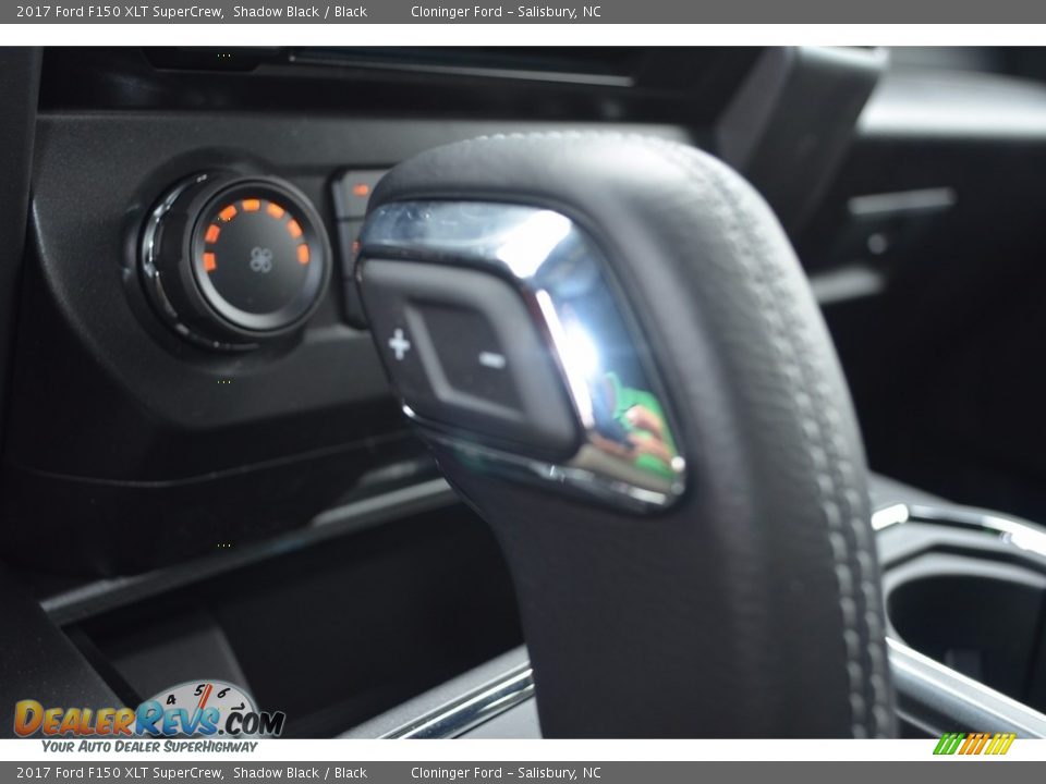 2017 Ford F150 XLT SuperCrew Shadow Black / Black Photo #18