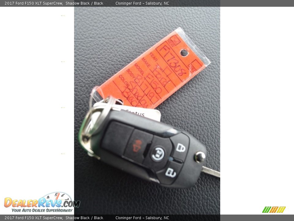 2017 Ford F150 XLT SuperCrew Shadow Black / Black Photo #21