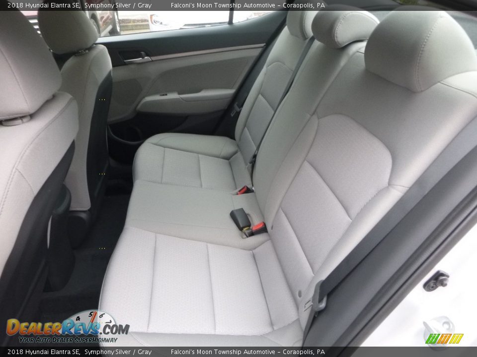 Rear Seat of 2018 Hyundai Elantra SE Photo #9