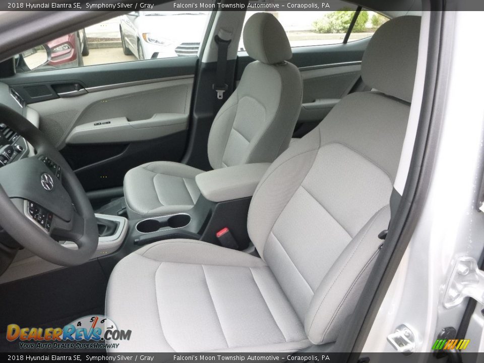 Front Seat of 2018 Hyundai Elantra SE Photo #12