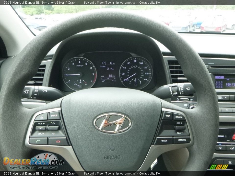 2018 Hyundai Elantra SE Steering Wheel Photo #15