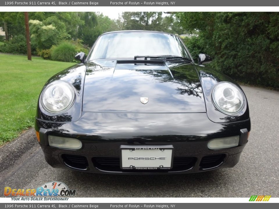 1996 Porsche 911 Carrera 4S Black / Cashmere Beige Photo #2