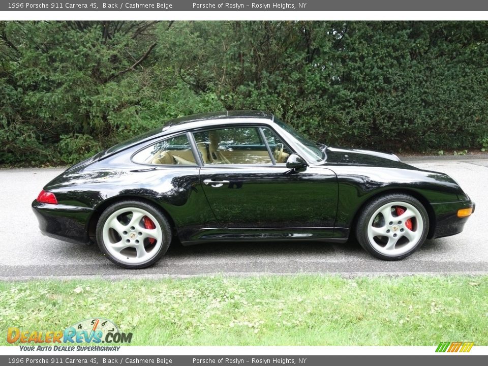 Black 1996 Porsche 911 Carrera 4S Photo #7