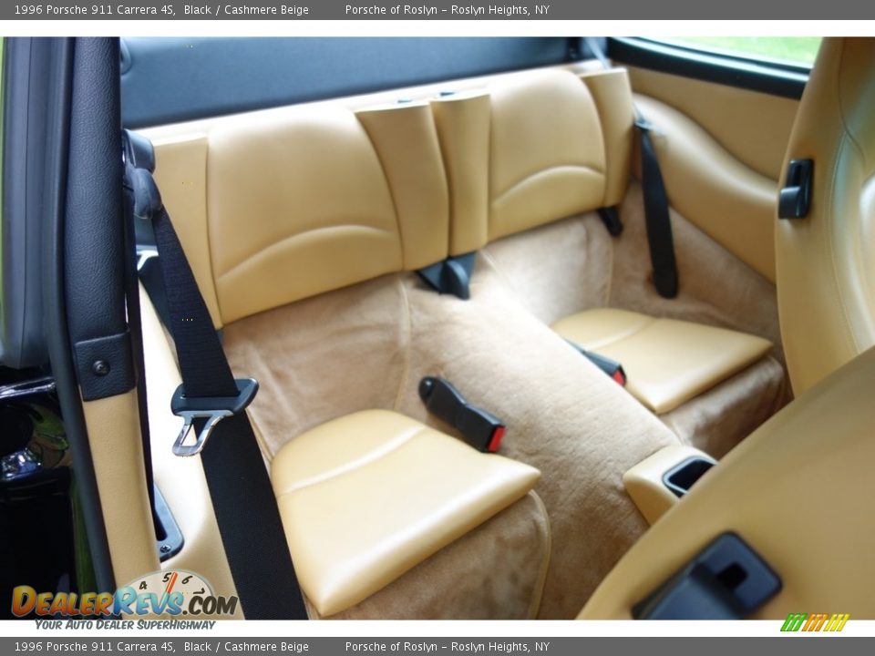 Rear Seat of 1996 Porsche 911 Carrera 4S Photo #15