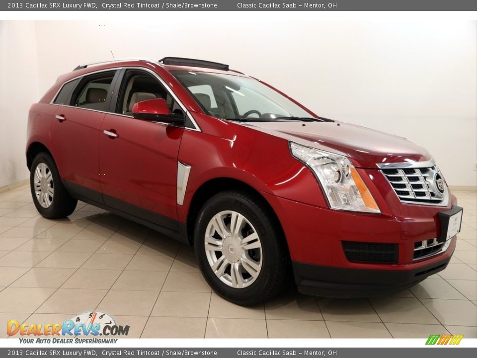 2013 Cadillac SRX Luxury FWD Crystal Red Tintcoat / Shale/Brownstone Photo #1