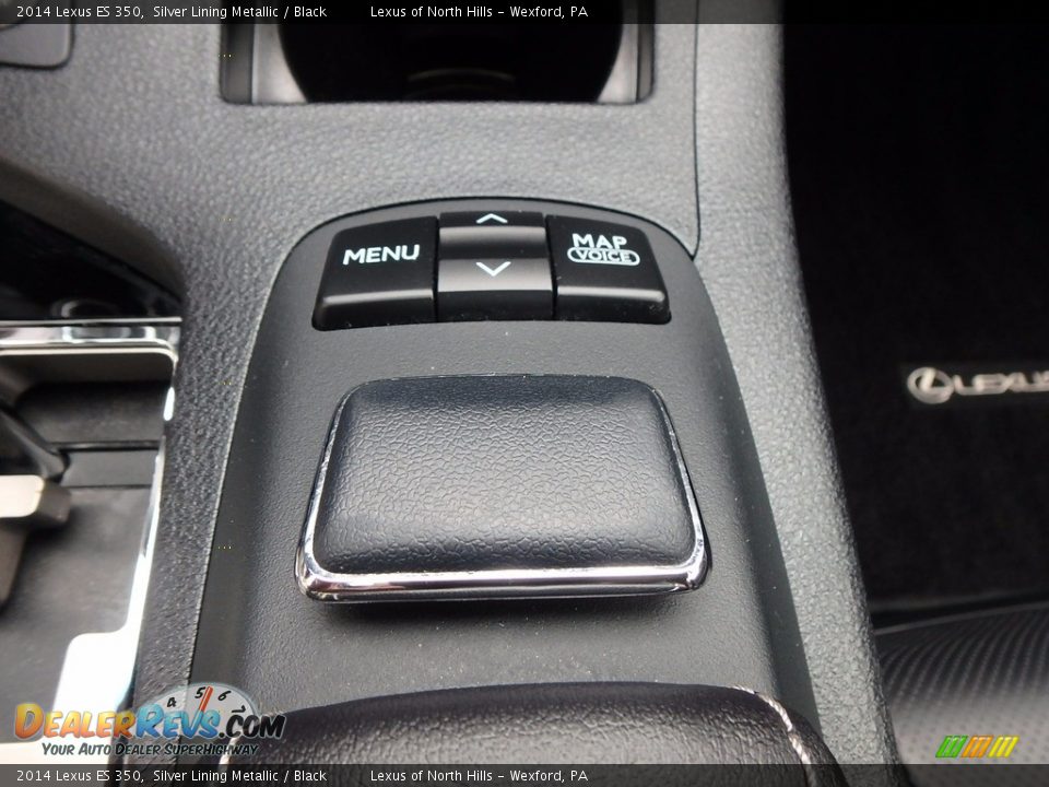 2014 Lexus ES 350 Silver Lining Metallic / Black Photo #16