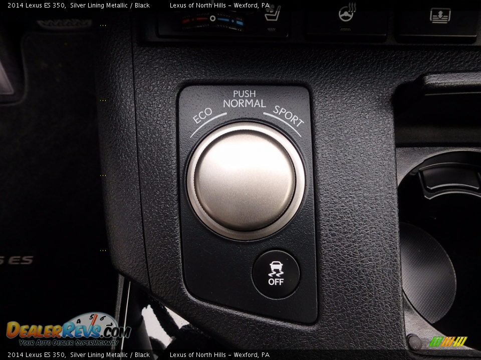 2014 Lexus ES 350 Silver Lining Metallic / Black Photo #17