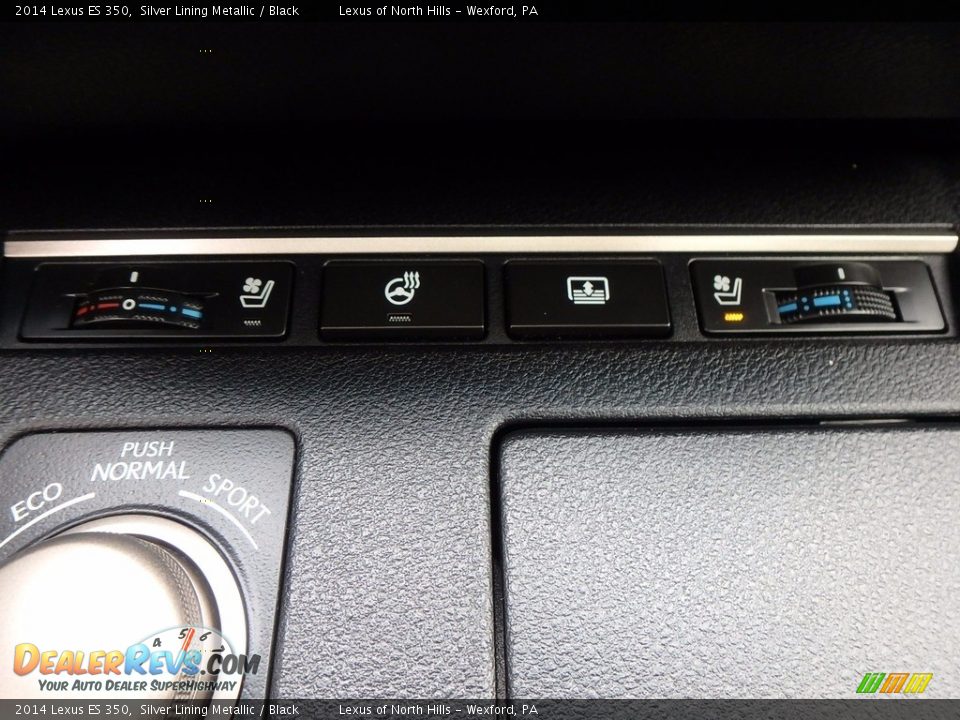 2014 Lexus ES 350 Silver Lining Metallic / Black Photo #18