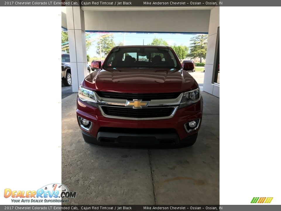 2017 Chevrolet Colorado LT Extended Cab Cajun Red Tintcoat / Jet Black Photo #1