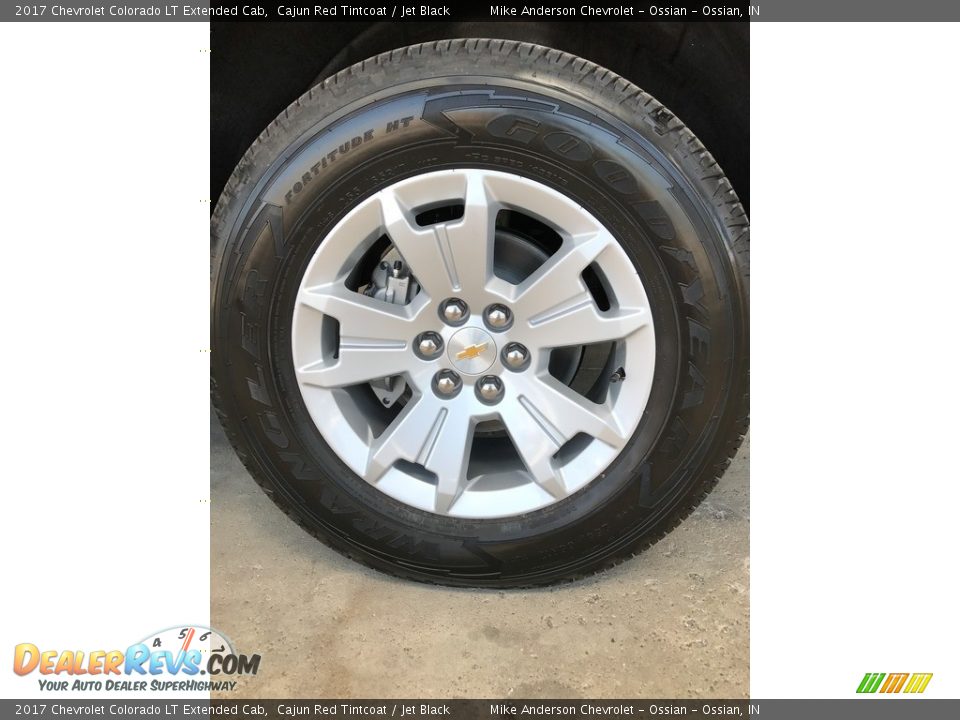 2017 Chevrolet Colorado LT Extended Cab Cajun Red Tintcoat / Jet Black Photo #2