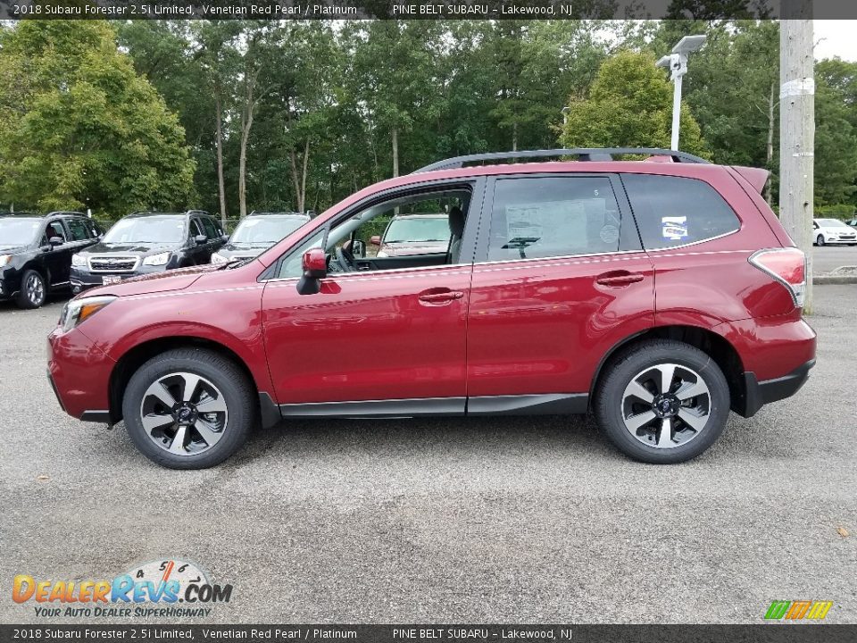 Venetian Red Pearl 2018 Subaru Forester 2.5i Limited Photo #3
