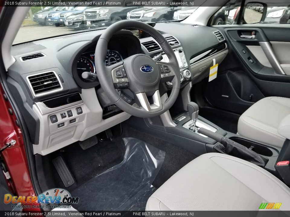Platinum Interior - 2018 Subaru Forester 2.5i Limited Photo #7