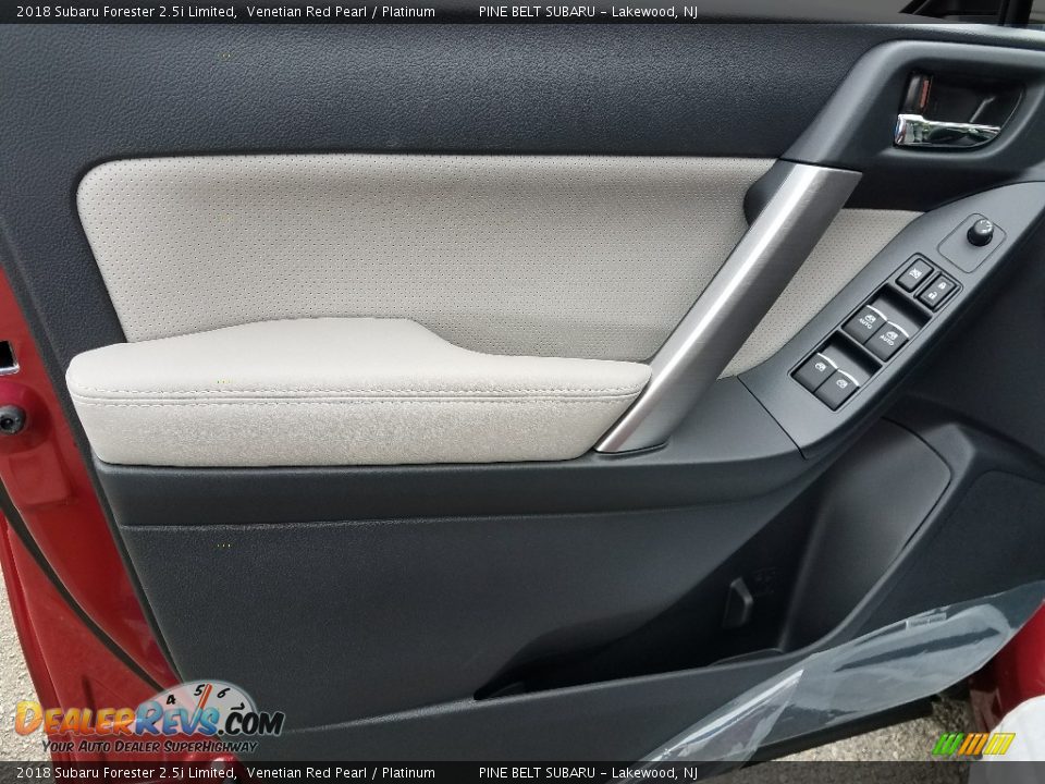 2018 Subaru Forester 2.5i Limited Venetian Red Pearl / Platinum Photo #8