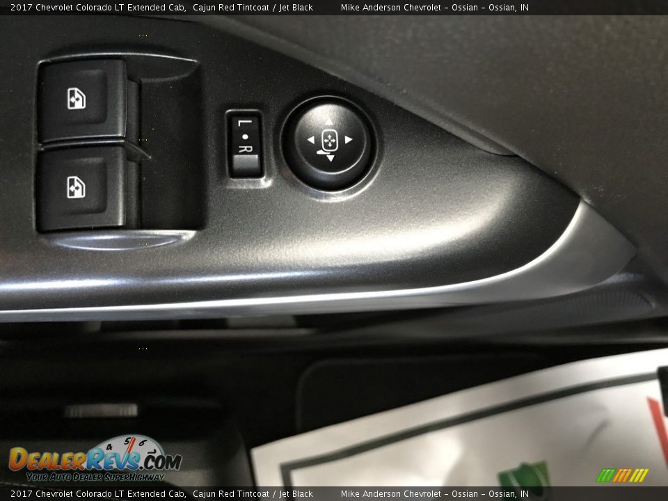 2017 Chevrolet Colorado LT Extended Cab Cajun Red Tintcoat / Jet Black Photo #17