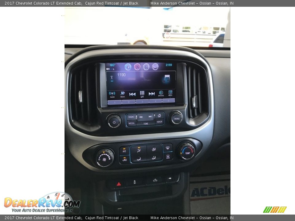 2017 Chevrolet Colorado LT Extended Cab Cajun Red Tintcoat / Jet Black Photo #20