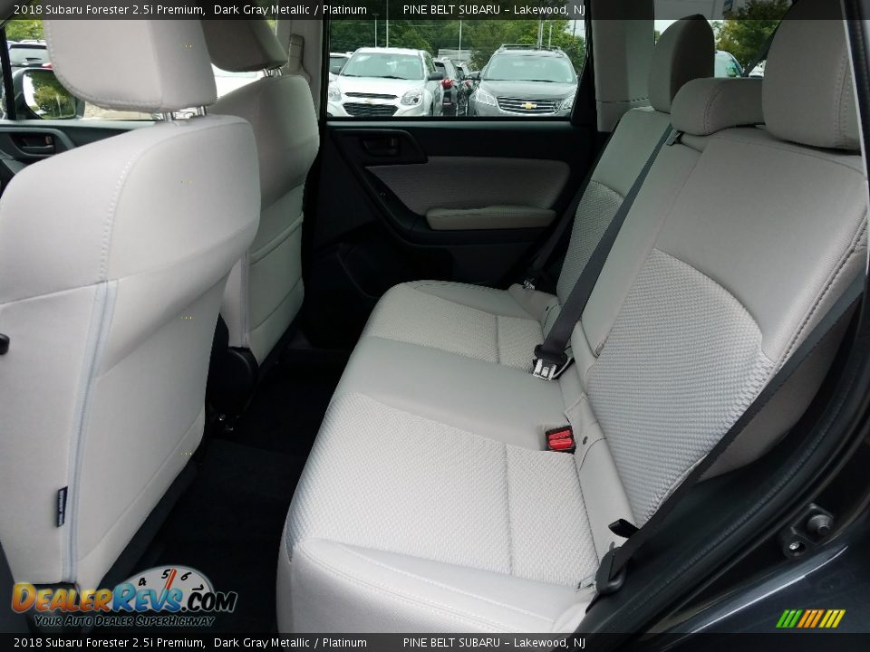 2018 Subaru Forester 2.5i Premium Dark Gray Metallic / Platinum Photo #6