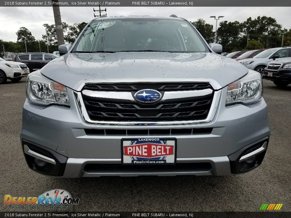 2018 Subaru Forester 2.5i Premium Ice Silver Metallic / Platinum Photo #2