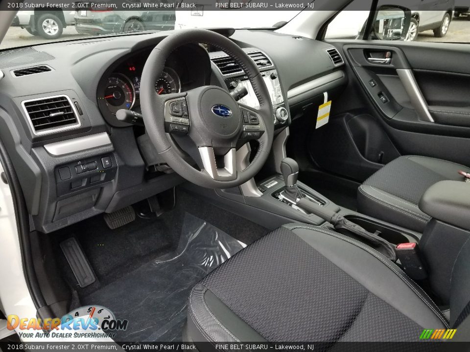 Black Interior - 2018 Subaru Forester 2.0XT Premium Photo #7