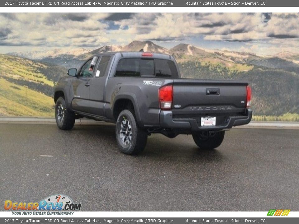 2017 Toyota Tacoma TRD Off Road Access Cab 4x4 Magnetic Gray Metallic / TRD Graphite Photo #3