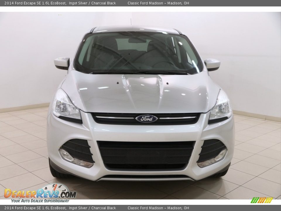 2014 Ford Escape SE 1.6L EcoBoost Ingot Silver / Charcoal Black Photo #2