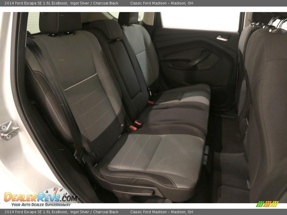 2014 Ford Escape SE 1.6L EcoBoost Ingot Silver / Charcoal Black Photo #16