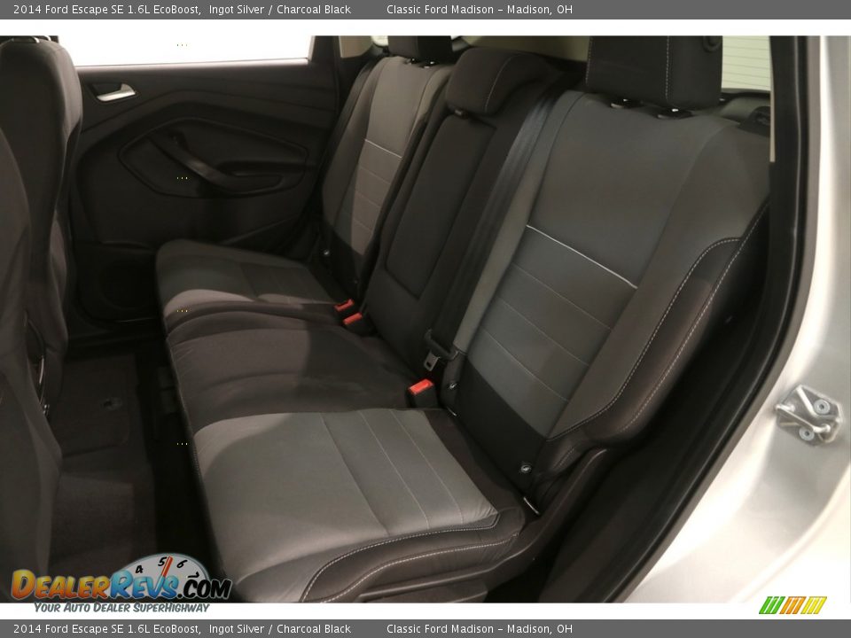 2014 Ford Escape SE 1.6L EcoBoost Ingot Silver / Charcoal Black Photo #17