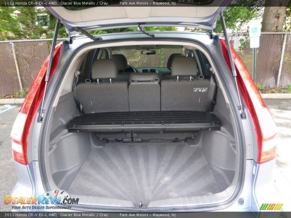 2011 Honda CR-V EX-L 4WD Glacier Blue Metallic / Gray Photo #27