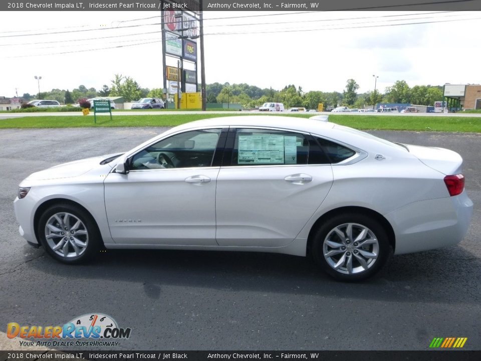 2018 Chevrolet Impala LT Iridescent Pearl Tricoat / Jet Black Photo #7
