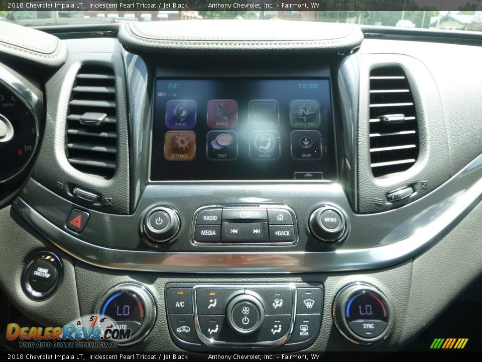 2018 Chevrolet Impala LT Iridescent Pearl Tricoat / Jet Black Photo #16