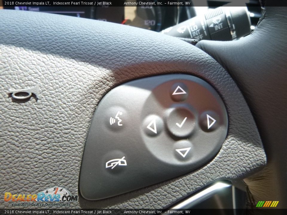 2018 Chevrolet Impala LT Iridescent Pearl Tricoat / Jet Black Photo #18