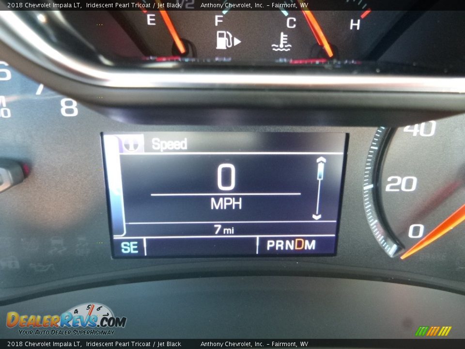 2018 Chevrolet Impala LT Iridescent Pearl Tricoat / Jet Black Photo #20