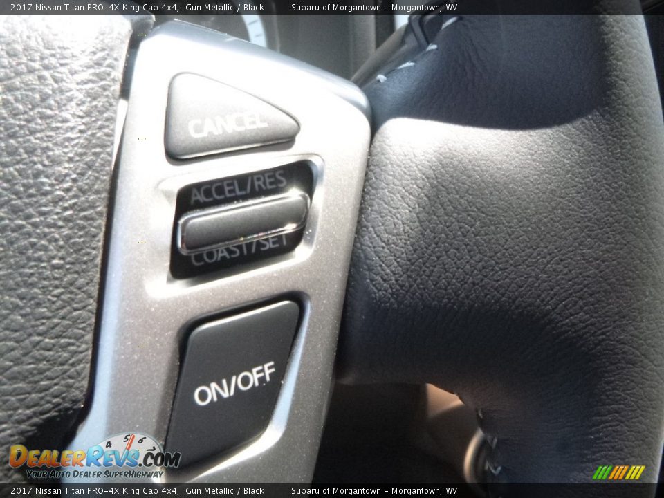 Controls of 2017 Nissan Titan PRO-4X King Cab 4x4 Photo #19