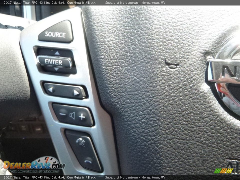 Controls of 2017 Nissan Titan PRO-4X King Cab 4x4 Photo #20