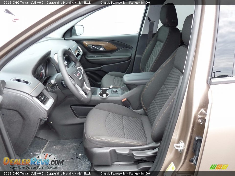 ­Jet Black Interior - 2018 GMC Terrain SLE AWD Photo #6