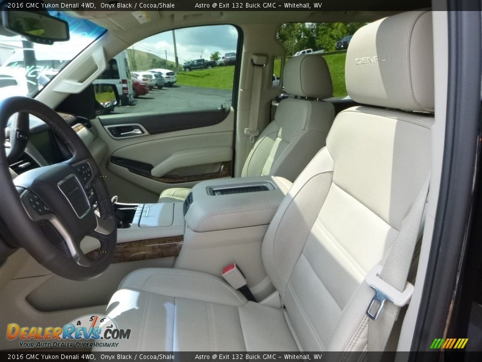 2016 GMC Yukon Denali 4WD Onyx Black / Cocoa/Shale Photo #15