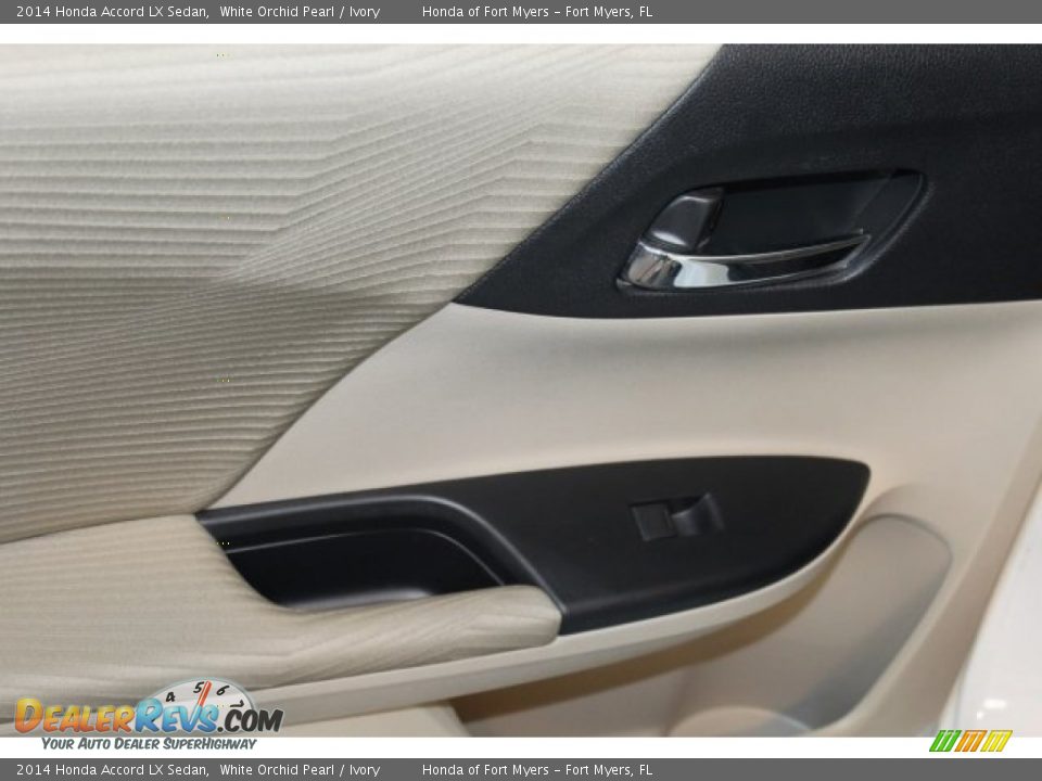 2014 Honda Accord LX Sedan White Orchid Pearl / Ivory Photo #23