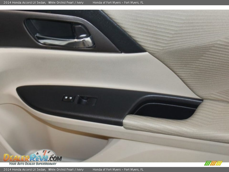 2014 Honda Accord LX Sedan White Orchid Pearl / Ivory Photo #27