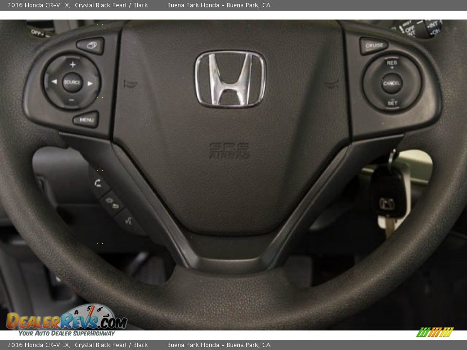 2016 Honda CR-V LX Crystal Black Pearl / Black Photo #11