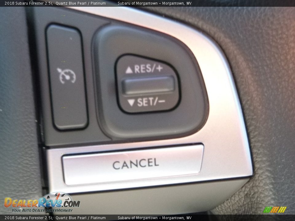 2018 Subaru Forester 2.5i Quartz Blue Pearl / Platinum Photo #19