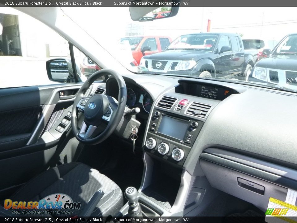 2018 Subaru Forester 2.5i Crystal Black Silica / Black Photo #4