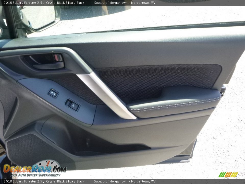 2018 Subaru Forester 2.5i Crystal Black Silica / Black Photo #5