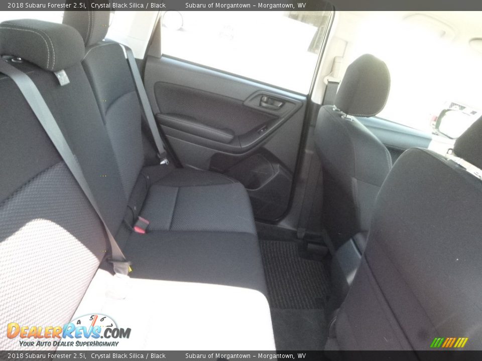 2018 Subaru Forester 2.5i Crystal Black Silica / Black Photo #6