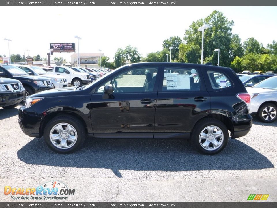 2018 Subaru Forester 2.5i Crystal Black Silica / Black Photo #10