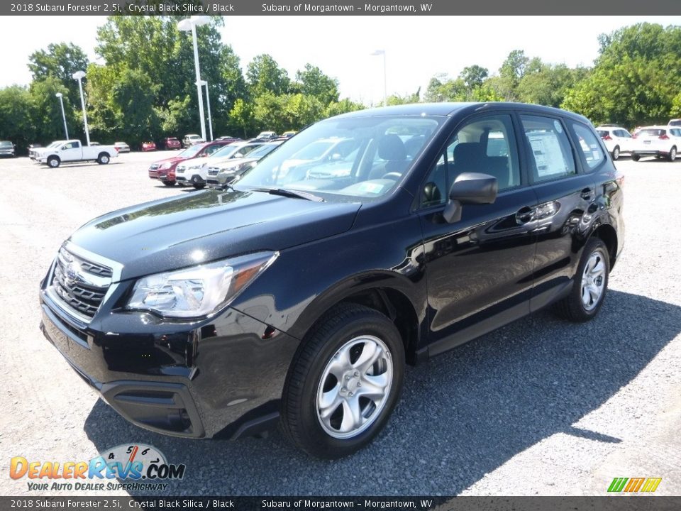 2018 Subaru Forester 2.5i Crystal Black Silica / Black Photo #11