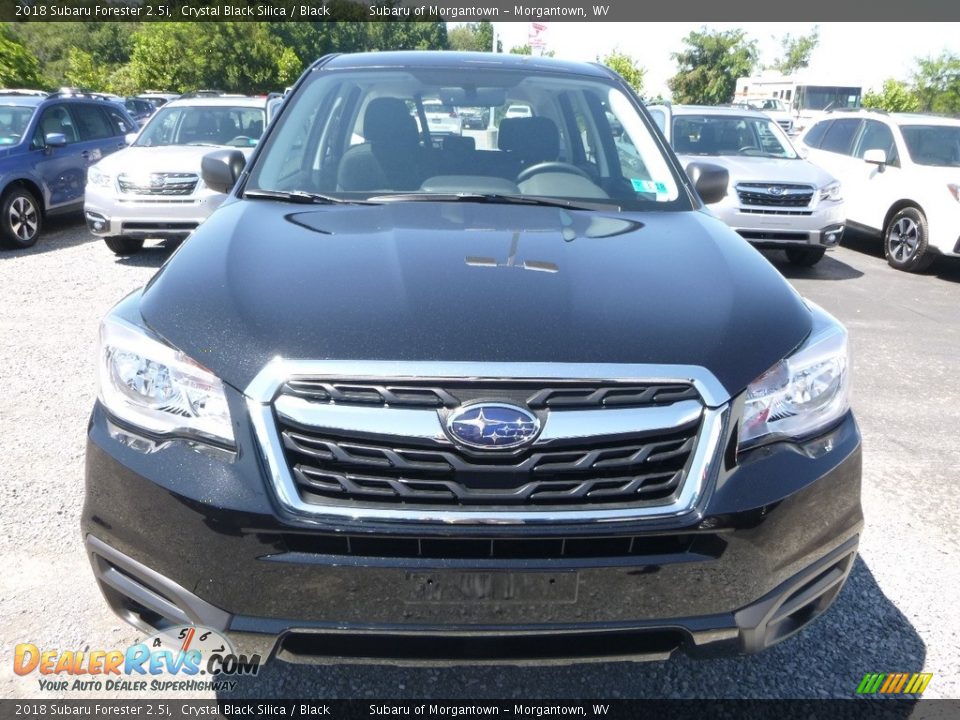 2018 Subaru Forester 2.5i Crystal Black Silica / Black Photo #12