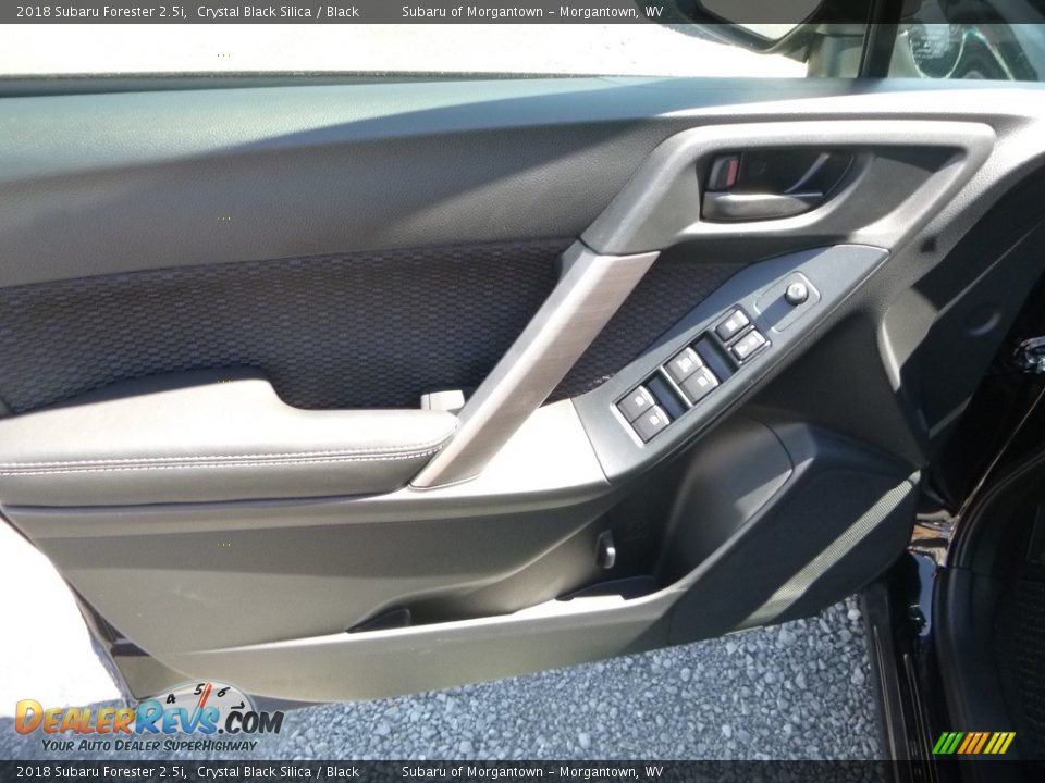 2018 Subaru Forester 2.5i Crystal Black Silica / Black Photo #14
