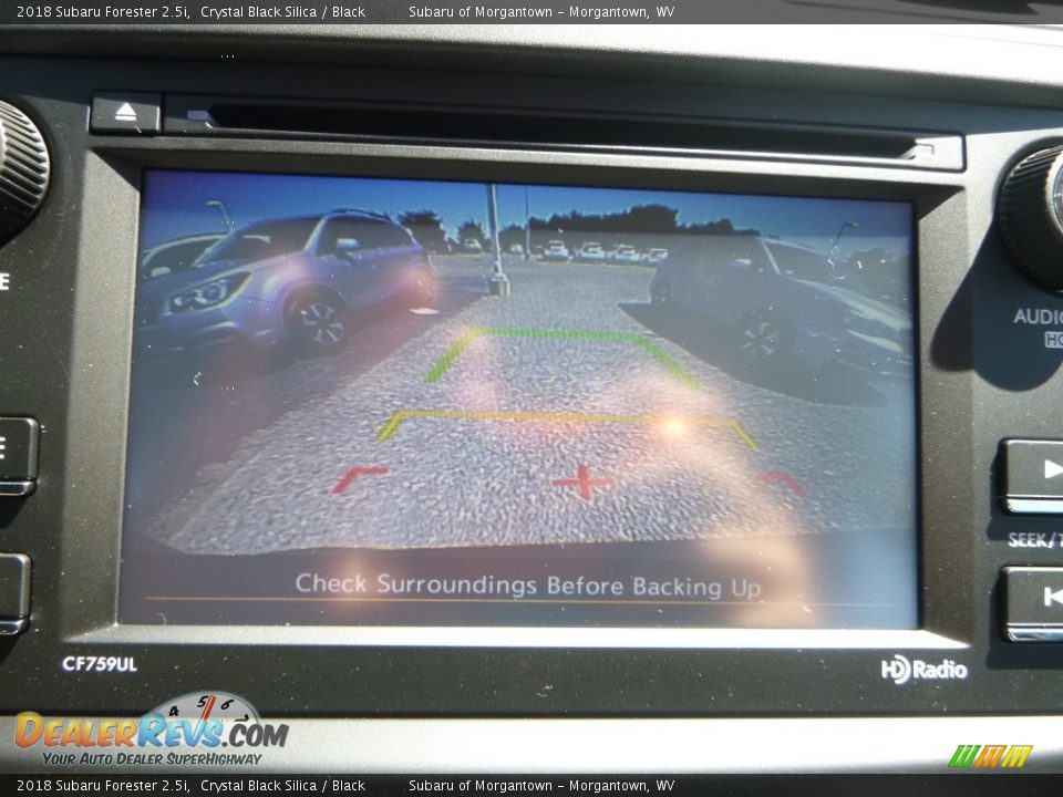 2018 Subaru Forester 2.5i Crystal Black Silica / Black Photo #17