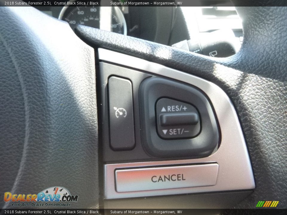 2018 Subaru Forester 2.5i Crystal Black Silica / Black Photo #18