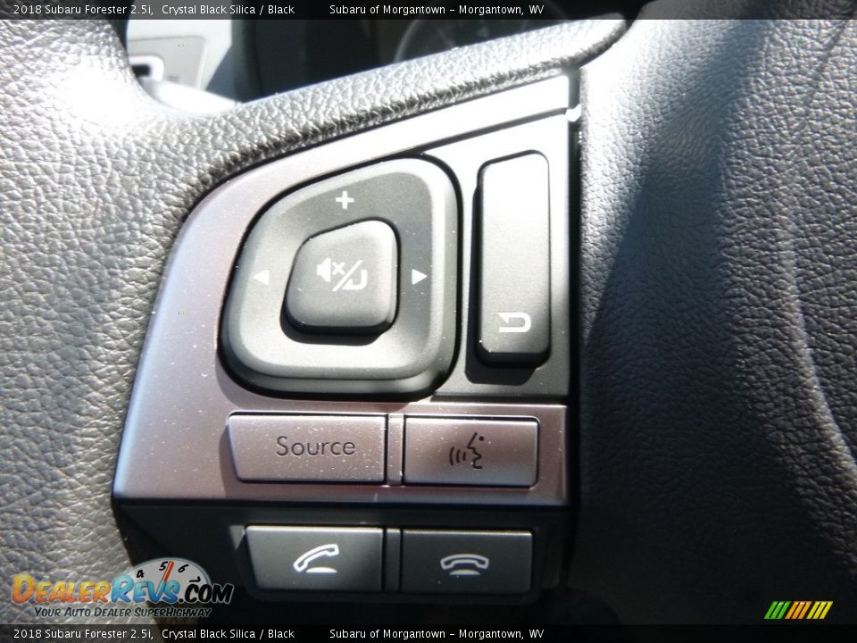 2018 Subaru Forester 2.5i Crystal Black Silica / Black Photo #19